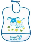 Pozostałe kosmetyki - Canpol babies Śliniak plastikowy miękki, 1 sztuka - miniaturka - grafika 1