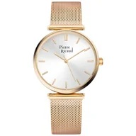 Zegarki damskie - Zegarek Damski Pierre Ricaud P22096.1113Q złoty - miniaturka - grafika 1