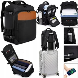 Plecak RYANAIR podróżny 40x25x20 do samolotu lekki bagaż podręczny Solidny - Akcesoria podróżnicze - miniaturka - grafika 1