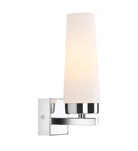 Markslojd Hede 107630 Kinkiet oprawa ścienna 1x40W E14 chrom/biały - Lampy ścienne - miniaturka - grafika 1