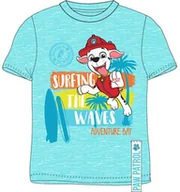 Koszulki dla dziewczynek - Chłopięcy T-shirt Psi Patrol Marshall Niebieski - miniaturka - grafika 1