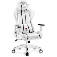 Fotele gamingowe - Fotel DIABLO CHAIRS X-One 2.0 Small Biało-czarny - miniaturka - grafika 1