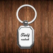 Breloki - Metalowy brelok do kluczy z Twoim zdjęciem - Radiant - miniaturka - grafika 1