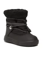 Buty dla chłopców - Reima Śniegowce Lumipallo 5400036A Czarny - miniaturka - grafika 1