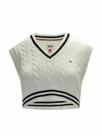 Kamizelki damskie - Kamizelka damska Tommy Hilfiger DW0DW12545-YBL - miniaturka - grafika 1