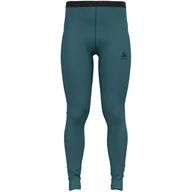 Pozostała odzież narciarska - Legginsy termoaktywne męskie Odlo NATURAL PERFORMANCE PW 15 turkusowy M - miniaturka - grafika 1