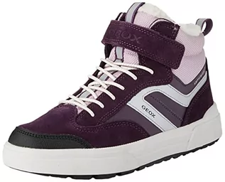 Buty dla dziewczynek - Geox Dziewczęce J Weemble Girl B ABX sneakersy, Fioletowy różowy, 37 eu - grafika 1
