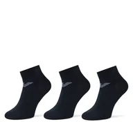 Skarpetki męskie - Zestaw 3 par niskich skarpet męskich Emporio Armani EM000550 AF12271 MB153 Granatowy - miniaturka - grafika 1