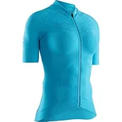 Koszulki i topy damskie - X-Bionic Damska koszulka z krótkim rękawem Effektor 4.0, kolor turkusowy/arktyczny biały, średni - miniaturka - grafika 1