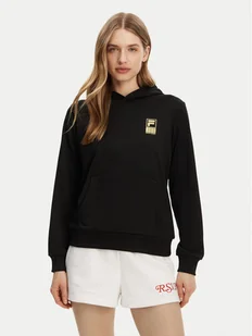 Fila Bluza Lisakovsk FAW1046 Czarny Regular Fit - Bluzy damskie - miniaturka - grafika 1