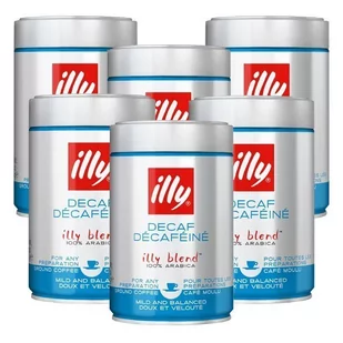 Illy 6x bezkofeinowa 250g - Kawa mielona - Kawa - miniaturka - grafika 1