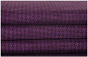 Apaszki i szaliki męskie - KURZA STOPKA Pepitka Szalik Zimowy FIOLETOWY f13 - miniaturka - grafika 1