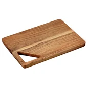 Deski do krojenia - Deska do krojenia z drewna akacjowego 28 x 19 cm - miniaturka - grafika 1