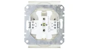 Wyłączniki światła i elektryczne - Schneider Gniazdo podwójne 2 x 2P + Z SEDNA satyna - miniaturka - grafika 1