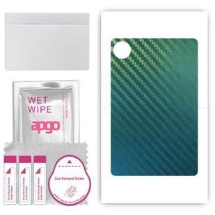 folia naklejka skórka strukturalna na TYŁ do Huawei MatePad Pro 11 2024 - Carbon Kameleon CAKA1 - apgo SKINS - Akcesoria do tabletów i e-booków - miniaturka - grafika 1