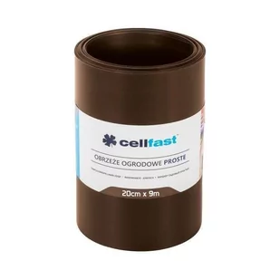 CELLFAST Obrzeże ogrodowe 30-213H Proste brązowe 20 cm x 9 m - Ogrodzenia - miniaturka - grafika 1