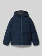 Kurtki i płaszcze dla chłopców - Kurtka pikowana o kroju regular fit z nadrukiem logo model ‘Global’ - miniaturka - grafika 1