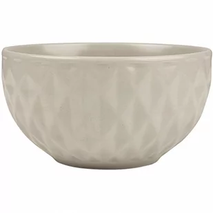 Miska, miseczka, salaterka ceramiczna, SOHO CLASSIC, szara, na płatki, sałatki, surówki, budyń, zupę kod: O-10-141-133 - Miski i półmiski - miniaturka - grafika 1