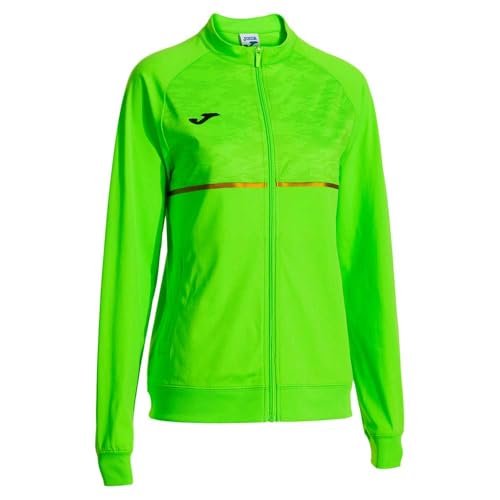 Joma Damska kurtka sportowa z zamkiem błyskawicznym, XXS-XL, lekka kurtka z kieszeniami i rękawami raglanowymi do treningu i na co dzień, Record III