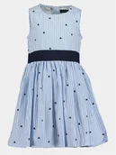 Sukienki i spódniczki dla dziewczynek - Blue Seven Sukienka letnia 734131 X Niebieski Regular Fit - miniaturka - grafika 1