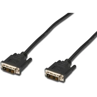 Assmann Kabel DVI-D Cable M/M 18+1 2,0m bulk DVI-I 18+1 M to DVI-I 18+1 (981-000744) - Kable - miniaturka - grafika 1