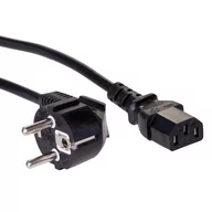 Kable komputerowe i do monitorów - Akyga Kabel zasilający do Pc AK-PC-06C Iec C13 3m - miniaturka - grafika 1