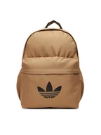 Plecaki szkolne i tornistry - adidas Plecak Adicolor Classic JX0212 Brązowy - miniaturka - grafika 1