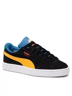 Sneakersy męskie - Puma Sneakersy Suede Garfield Jr 384553 01 Czarny - miniaturka - grafika 1