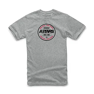 Alpinestars Męska koszulka z okrągłym wzorem wrzos szary XXL - Koszulki męskie - miniaturka - grafika 1