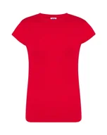 Koszulki i topy damskie - T-shirt damski czerwony 170g/m2 roz. L - miniaturka - grafika 1