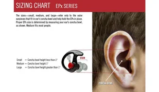 SureFire - Zatyczki do uszu EarPro EP7 Sonic Defenders Ultra - Czarny - EP7-BK-MPR - Ochrona oczu i twarzy - miniaturka - grafika 6