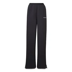 Reebok Damskie spodnie dresowe z polaru Id Energy, Czarny, L - Spodnie damskie - miniaturka - grafika 1