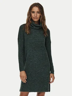 ONLY Sukienka dzianinowa Jana 15140166 Zielony Loose Fit - Sukienki - miniaturka - grafika 1