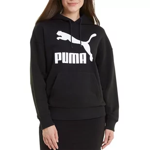 Bluza Puma Classics Logo 53007401 - czarna - Bluzy sportowe damskie - miniaturka - grafika 1