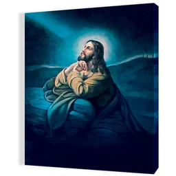 Obraz religijny na płótnie Modlitwa w Ogrójcu - Ikony i obrazy sakralne Obraz religijny na płótnie Modlitwa w Ogrójcu - Ikony i obrazy sakralne - miniaturka - grafika 1