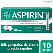 Przeziębienie i grypa - Bayer Aspirin 500mg 10 szt. - miniaturka - grafika 1