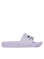 Buty dla dziewczynek - Nelli Blu Klapki P3040014K Fioletowy - miniaturka - grafika 1