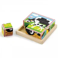 Układanki dla dzieci - VIGA wigabatrynę Toys  układanka  121szt. - miniaturka - grafika 1