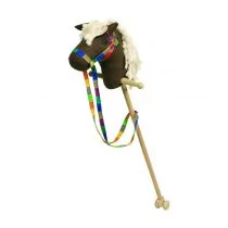 Goki koń konik pluszowy Jumper na patyku - Zabawki na biegunach - miniaturka - grafika 1