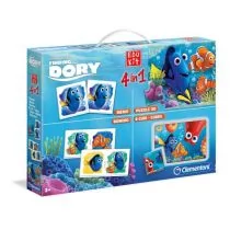 Clementoni Edukit 4w1 Gdzie jest Dory 13392 - Gry planszowe - miniaturka - grafika 1