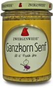 Musztardy - Zwergenwiese MUSZTARDA Z CAŁYMI ZIARNAMI BEZGLUTENOWA BIO 160 ml - miniaturka - grafika 1