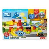 Klocki - Mega Bloks MBL Klocki "A kuku" Szkoła Zestaw GRJ19 - miniaturka - grafika 1