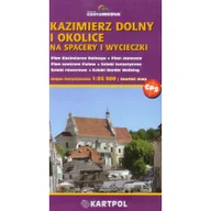 Atlasy i mapy - KARTPOL Kazimierz Dolny i okolice na spacery i wycieczki mapa turystyczna 1:25 000 - Kartpol - miniaturka - grafika 1