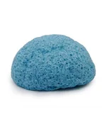 Pozostałe akcesoria kosmetyczne - Gąbka konjac do twarzy borówka Bebevisa - miniaturka - grafika 1