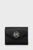 Portfele - Michael Kors MICHAEL MICHAEL portfel skórzany damski kolor czarny - miniaturka - grafika 1