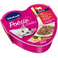 Mokra karma dla kotów - Vitakraft POESIE mokra karma dla kota cielęcina z serem 85g 43169-uniw - miniaturka - grafika 1