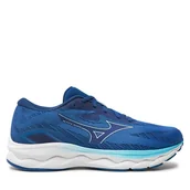 Buty sportowe męskie - Buty do biegania Mizuno Wave Serene J1GC2459 Niebieski - miniaturka - grafika 1