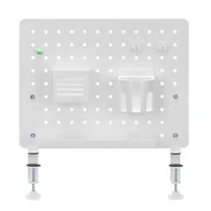 Akcesoria do słuchawek - Powerton Pegboard szary, stal, DIY - miniaturka - grafika 1