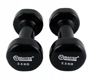 Hantle hantelki Fitness 2 x 2,5 kg obciążenie - Hantle i ciężarki - miniaturka - grafika 1