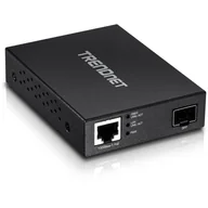 Pozostałe akcesoria sieciowe - Trendnet TFC-PGSFP konwerter sieciowy 2000 Mbit/s Czarny - miniaturka - grafika 1